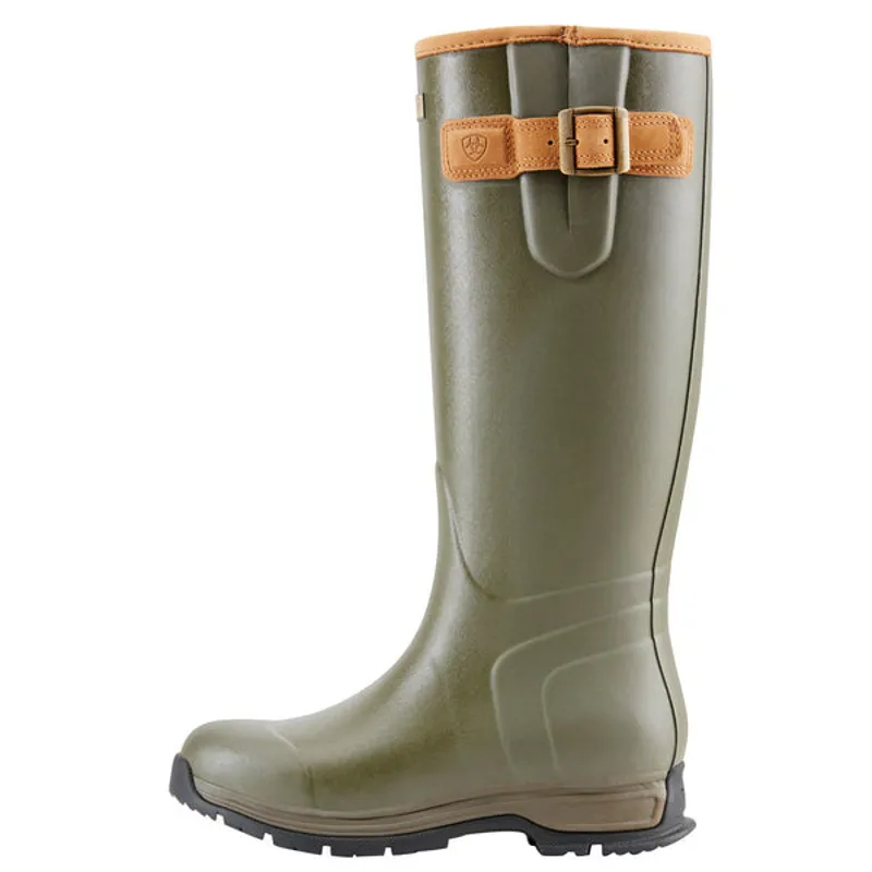 Ariat Ladies Burford Wellington Boots in Olive